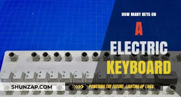 The Electric Keyboard's Key Count Unveiled
