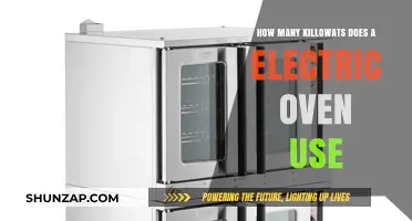 Electric Oven Power Consumption: Understanding Your Kilowatt Usage