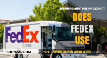 FedEx's Electricity Consumption: Unveiling Kilowatt-Hour Usage Insights