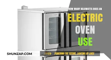 Electric Oven Power Consumption: Understanding Kilowatt Usage for Efficient Cooking