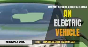 Kilowatts Required to Recharge Electric Vehicles: How Many?