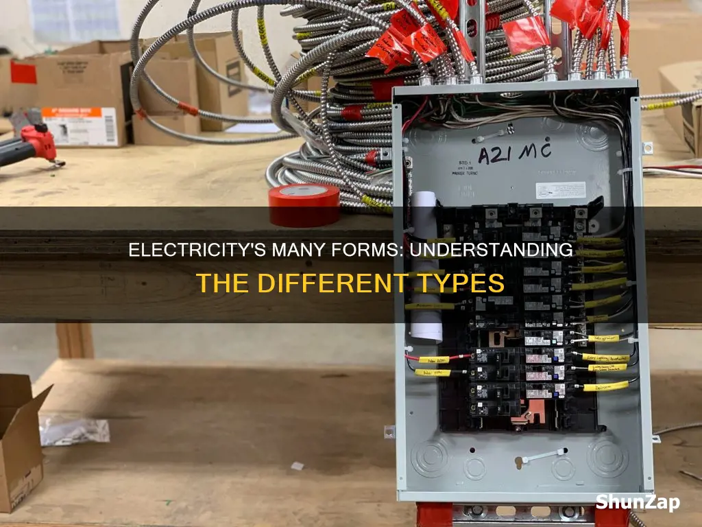how many kinds of electricity are there