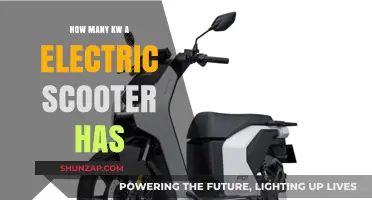 Electric Scooter Power: How Many Kilowatts?