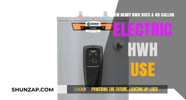 Electric Water Heater Energy Usage: 40-Gallon kWh Consumption Explained
