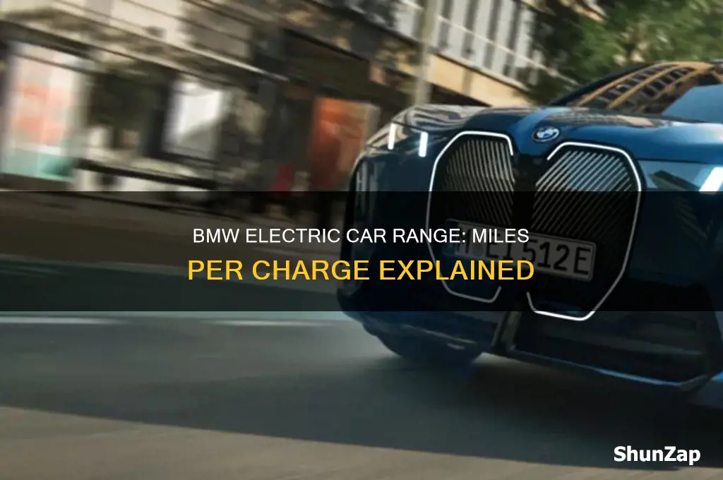 how many miles does the bmw electric car get