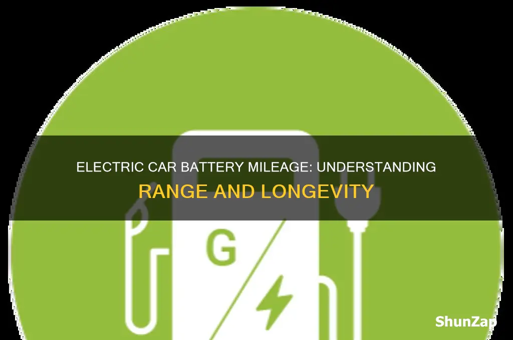 how many miles electric car battery