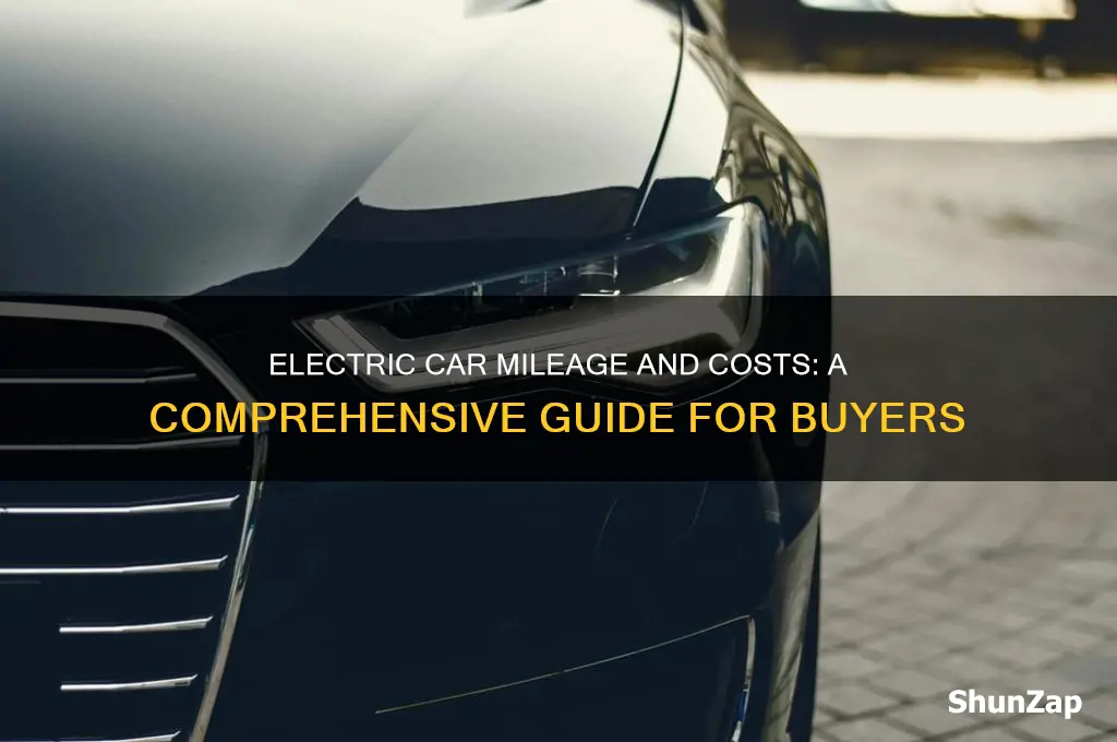 how many miles electric cars how much does it cost