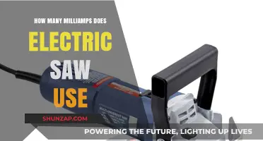 Electric Saw Power Consumption: Understanding Milliamp Usage for Efficiency
