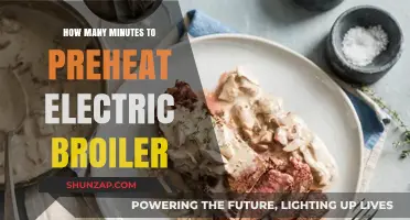 The Ideal Preheat Time for Electric Broilers
