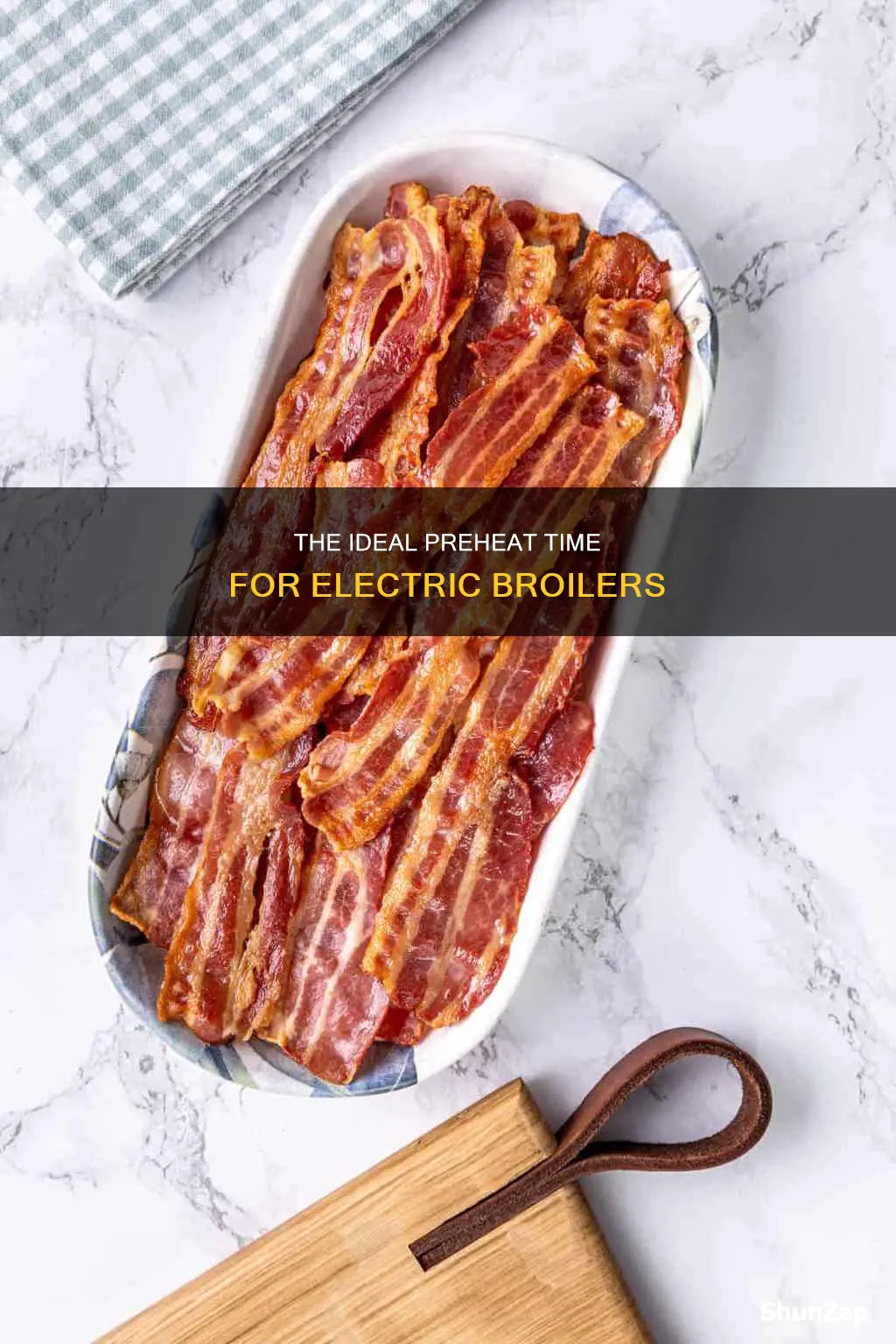 how many minutes to preheat electric broiler