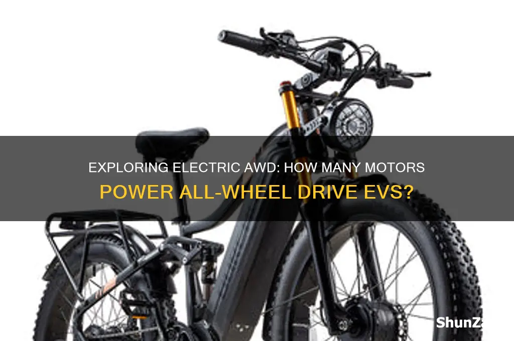 how many motors does all wheel drive electric car