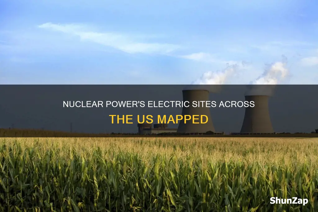 how many nuclear electric sites in us