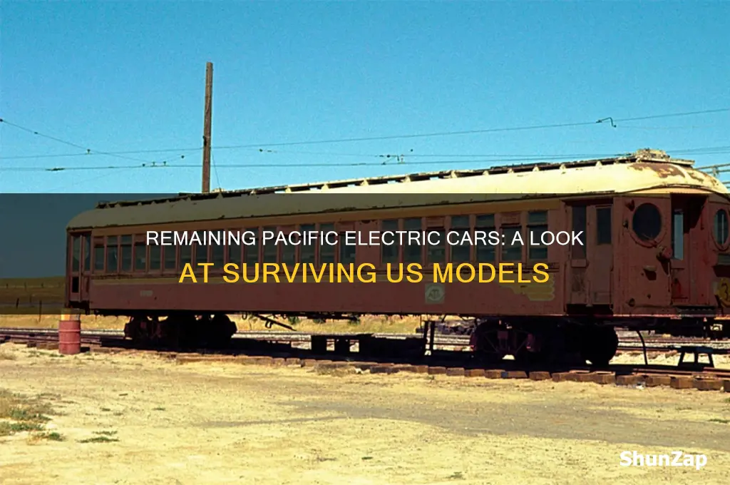 how many pacific electric cars are left in the us