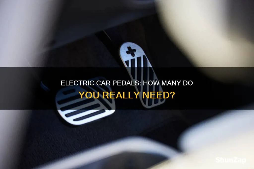 how many pedals do electric cars have