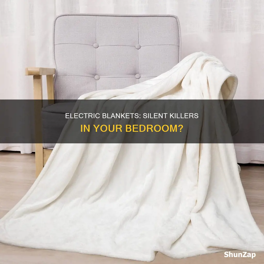 how many people die from electric blankets