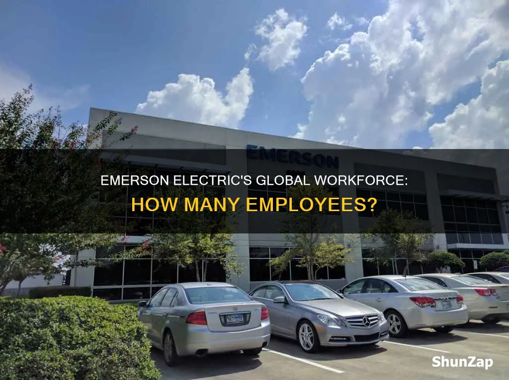 how many people does emerson electric employe
