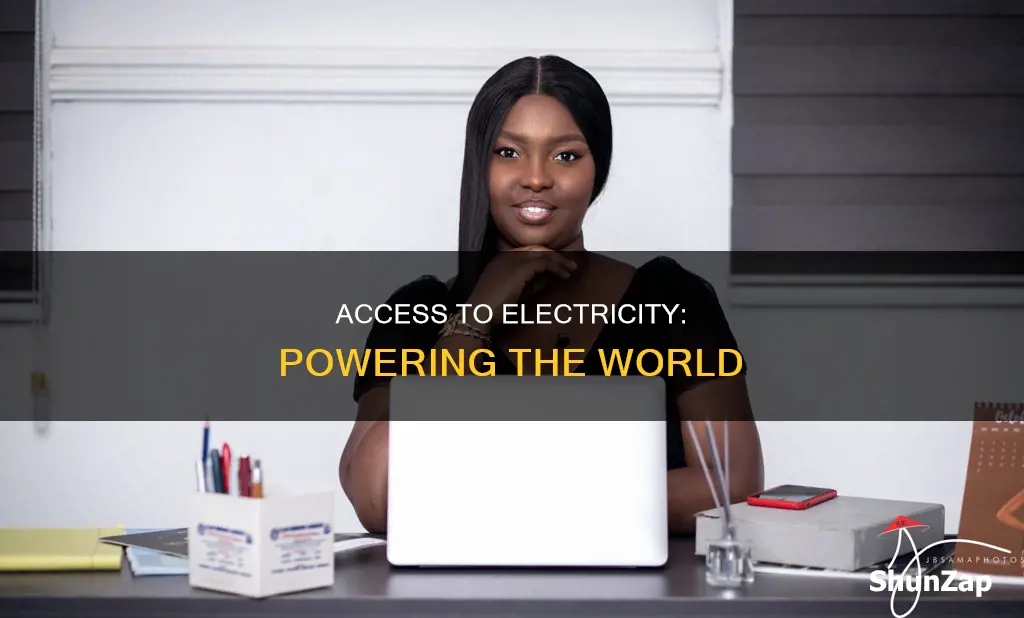 how many people have access to electricity