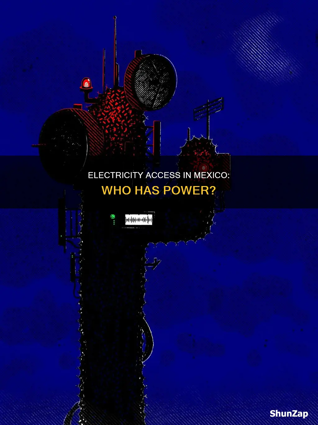 how many people have electricity in mexico