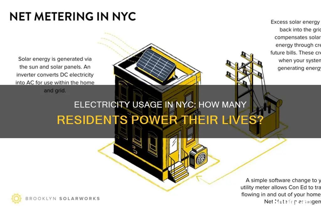 how many people in nyc use electricity