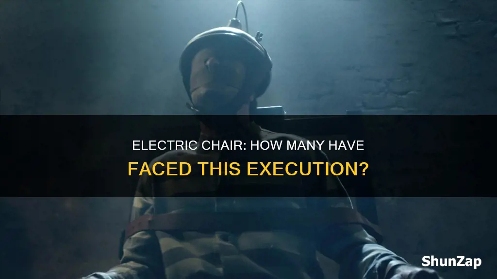 how many people sentenced to electric chair