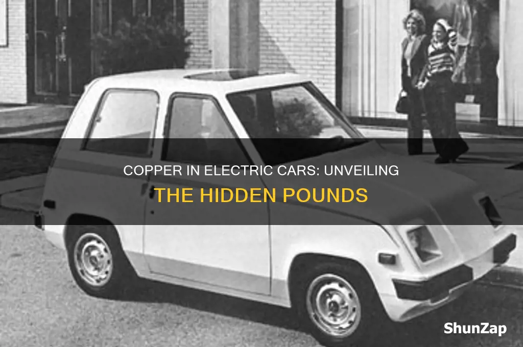 how many pounds of copper in an electric car