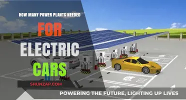 Powering Electric Vehicles: Estimating the Number of Plants Required