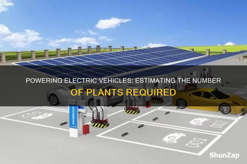 how many power plants needed for electric cars
