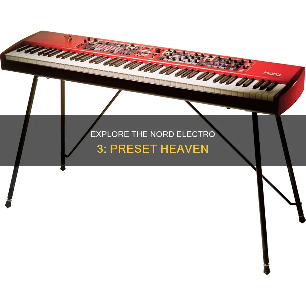 how many presets in nord electro 3