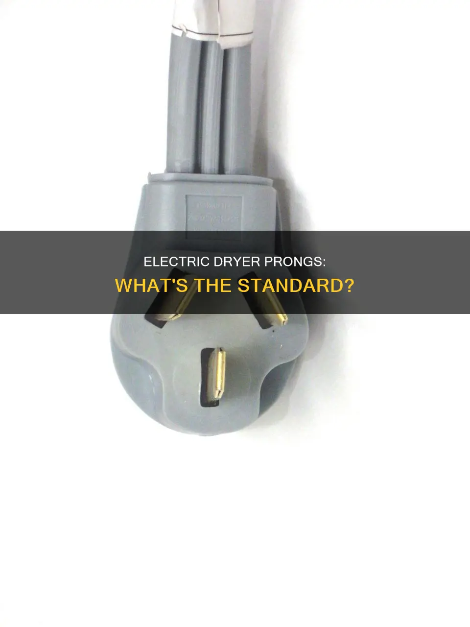 how many prongs is an electric dryer
