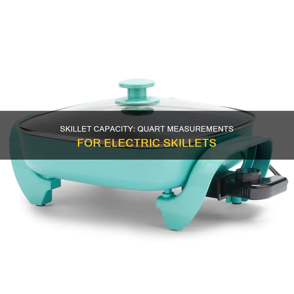how many quarts is an electric skillet