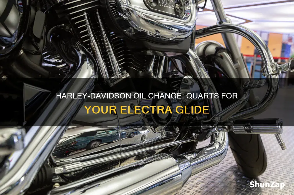 how many quarts oil 2008 electra glide