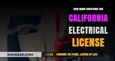 Electrical License Exam: California's Question Challenge