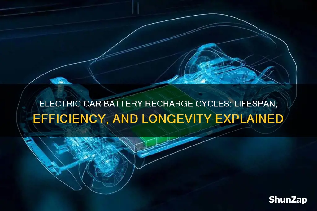 how many recharge cycles for electric car battery