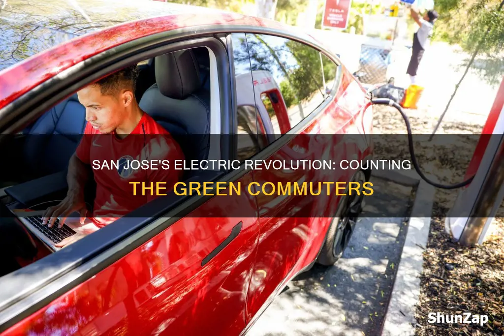 how many san jose electric vehicle drivers