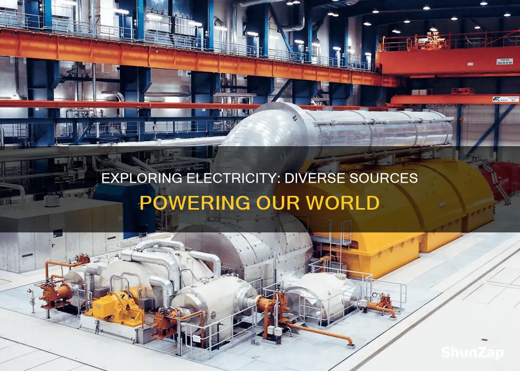 how many sources of electricity are there