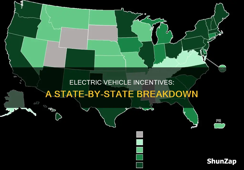 how many states have electric vehicle incentives