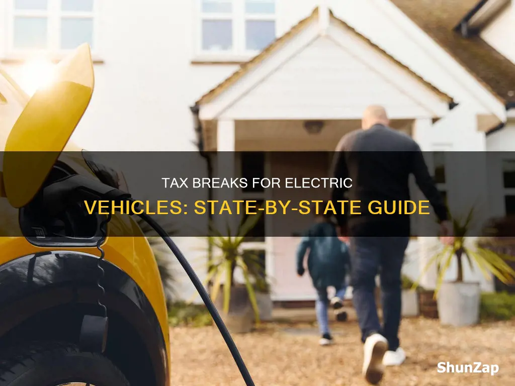 how many states have tax rebate for electric vehicles