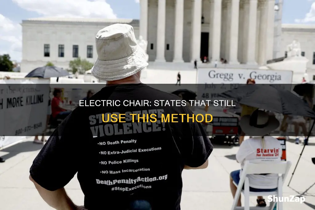 how many states have the electric chair