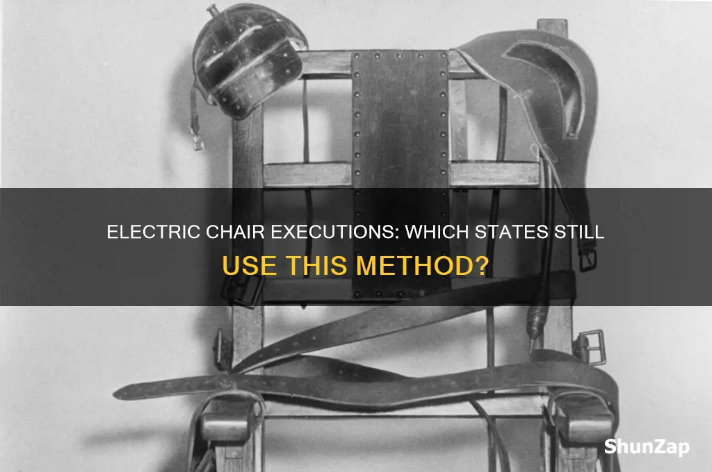 how many states still use the electric chair for execution