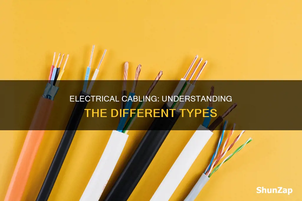 how many types of electrical cab es