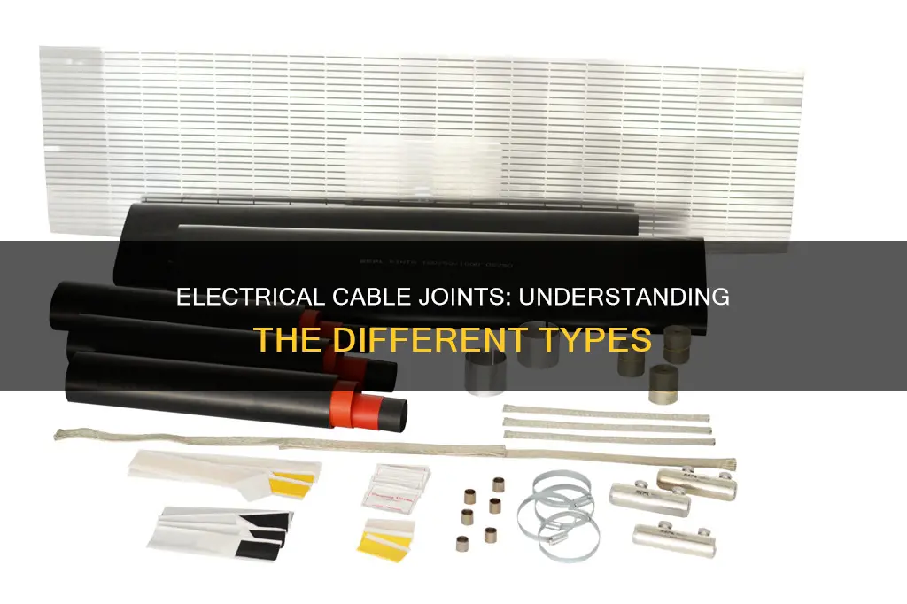 how many types of electrical cable joints