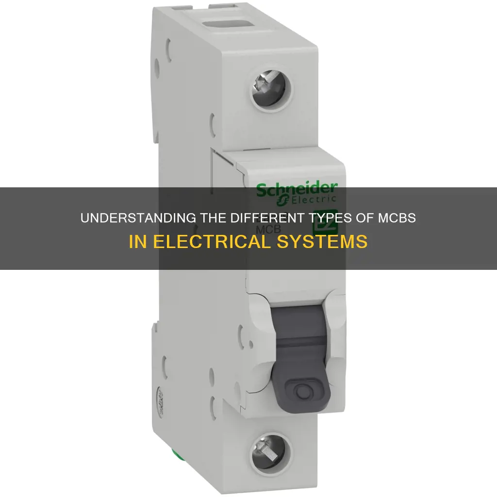 how many types of mcb in electrical