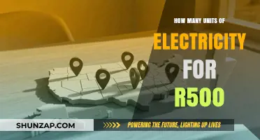 Understanding Electricity Units: R500 Worth of Power