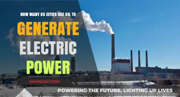 Oil-Powered Electricity: How Many U.S. Cities Still Rely on Crude?