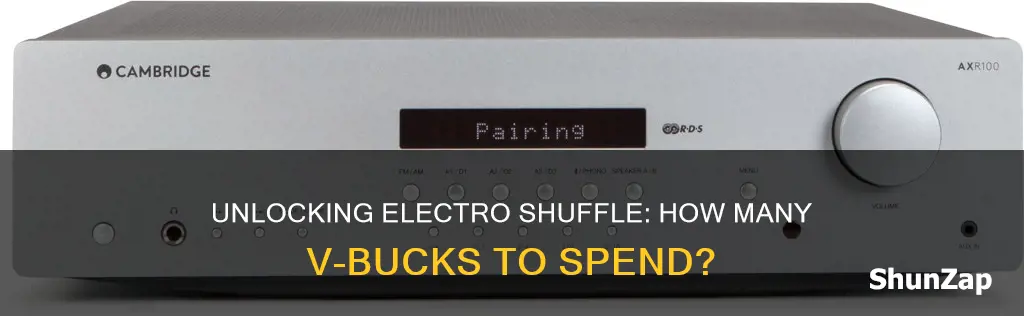 how many v bucks is electro shuffle