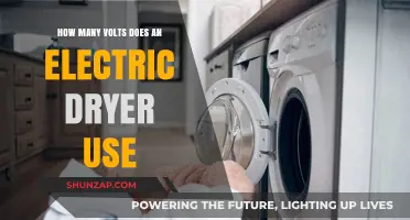 Understanding Electric Dryer Voltage: How Many Volts Does It Use?