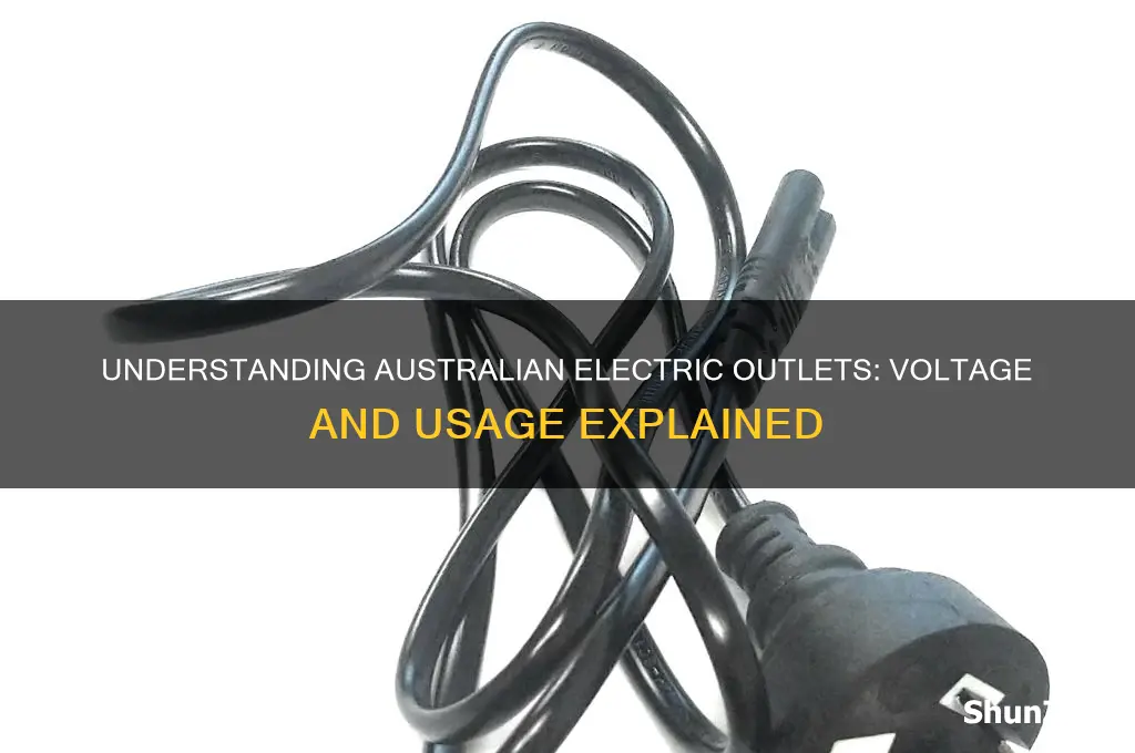 how many volts does australian electric outlets use