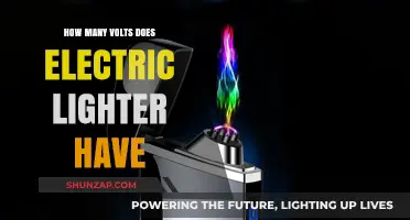 Electric Lighters: How Many Volts Do They Pack?