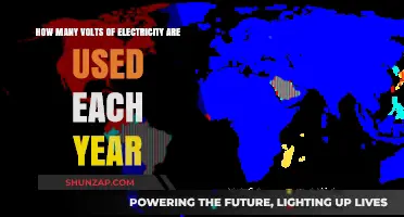 Annual Global Electricity Consumption: Measuring Voltage Usage in Billions