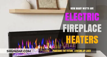 Electric Fireplace Heaters: How Many Watts Are Needed?